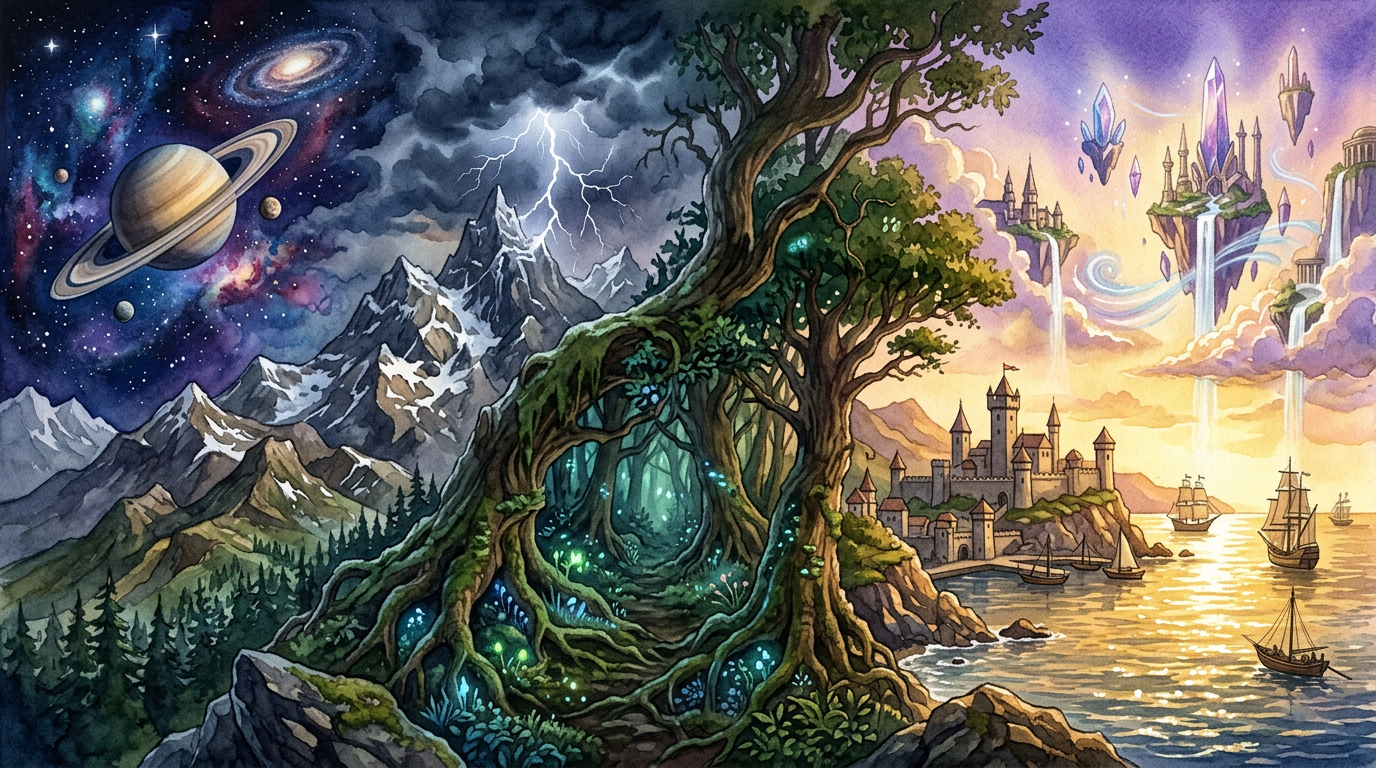 A world of stories waiting to be explored